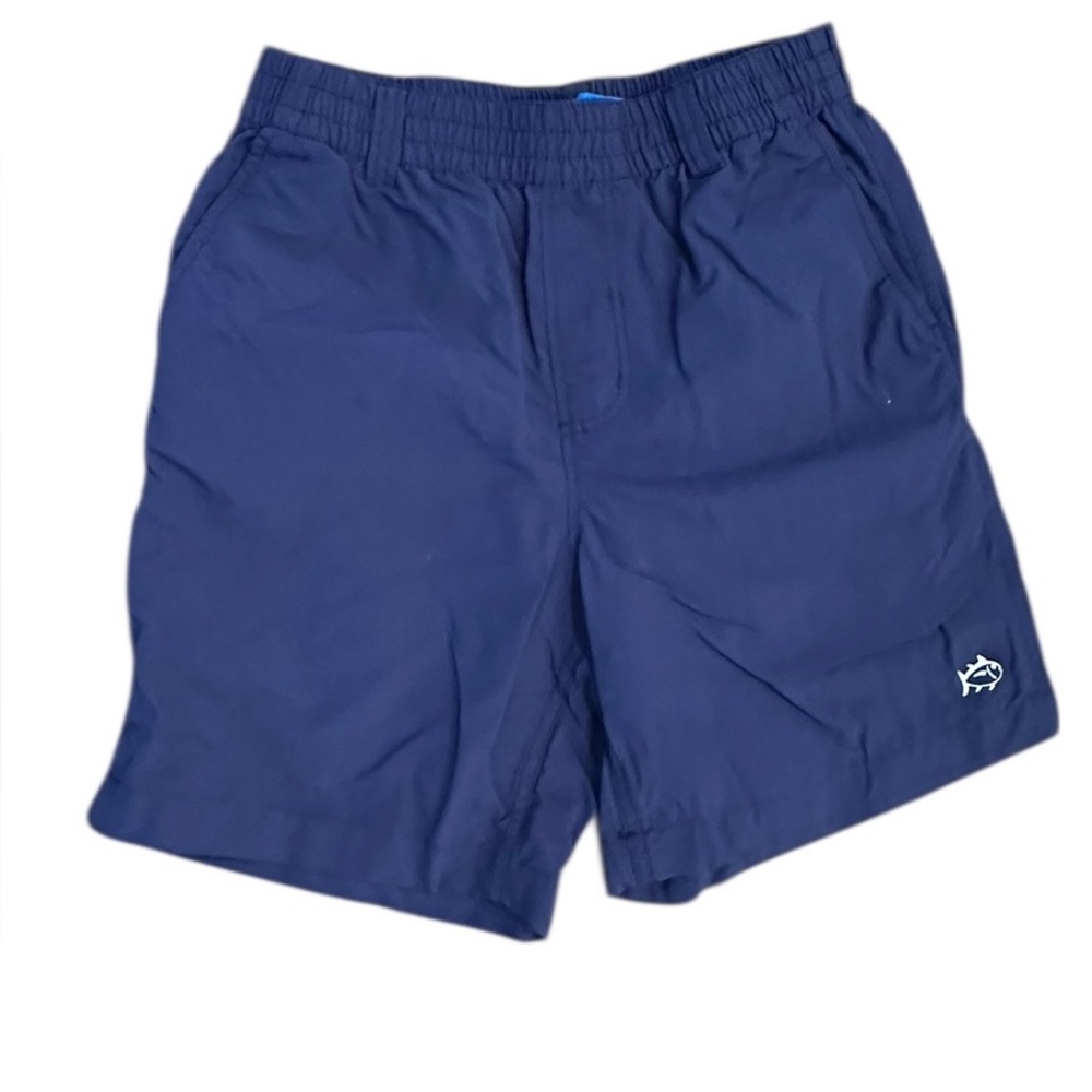 Southern Tide Boy’s Shoreline Active Shorts Size Large 12/14 NWOT Navy Blue